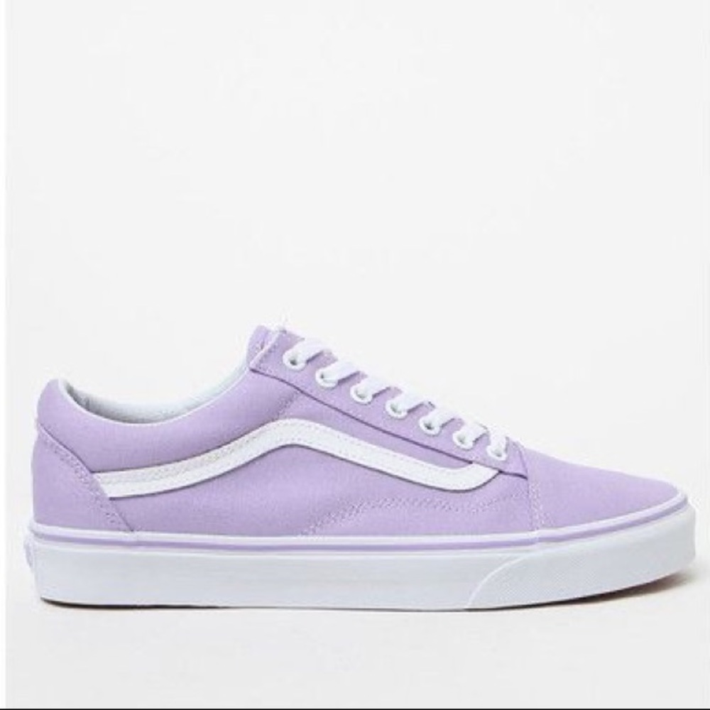 Lavender Old Skool Vans (Brand New)